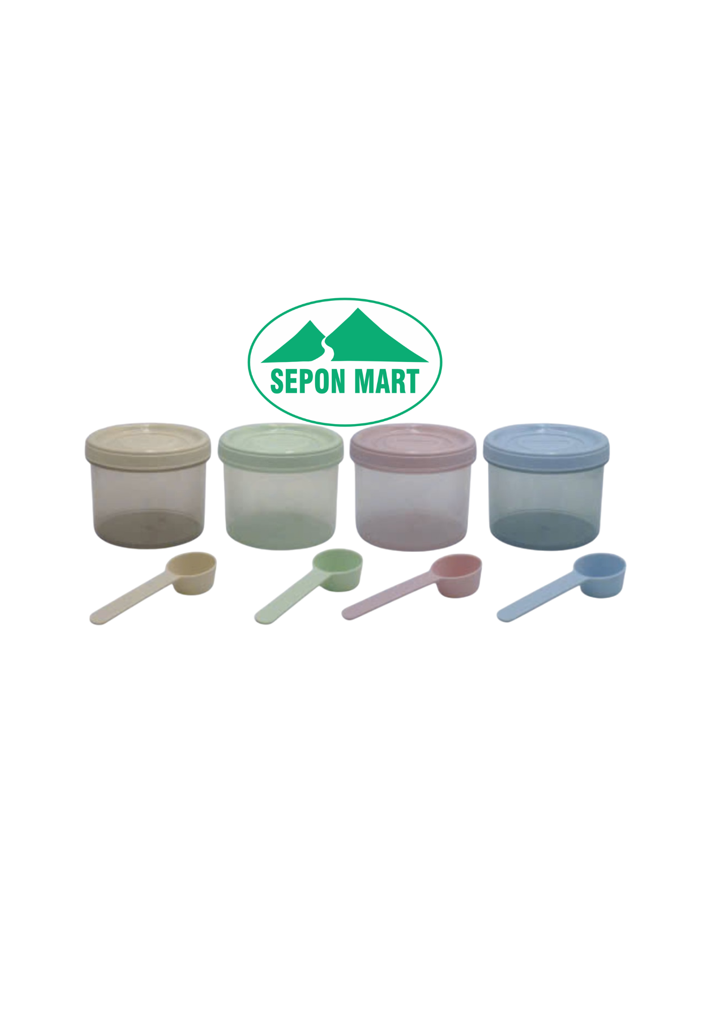 Hộp nhựa đựng gia vị 650ml (11x9cm), Mã số: PN3200/1C