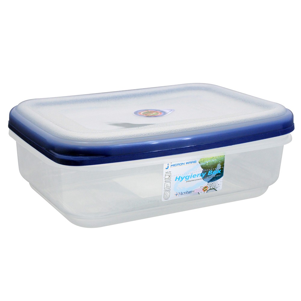 Hộp đựng thực phẩm kháng khuẩn dùng trong tủ lạnh & LVS 1250ml (13x19.5x8cm), Mã số: DW5035/1