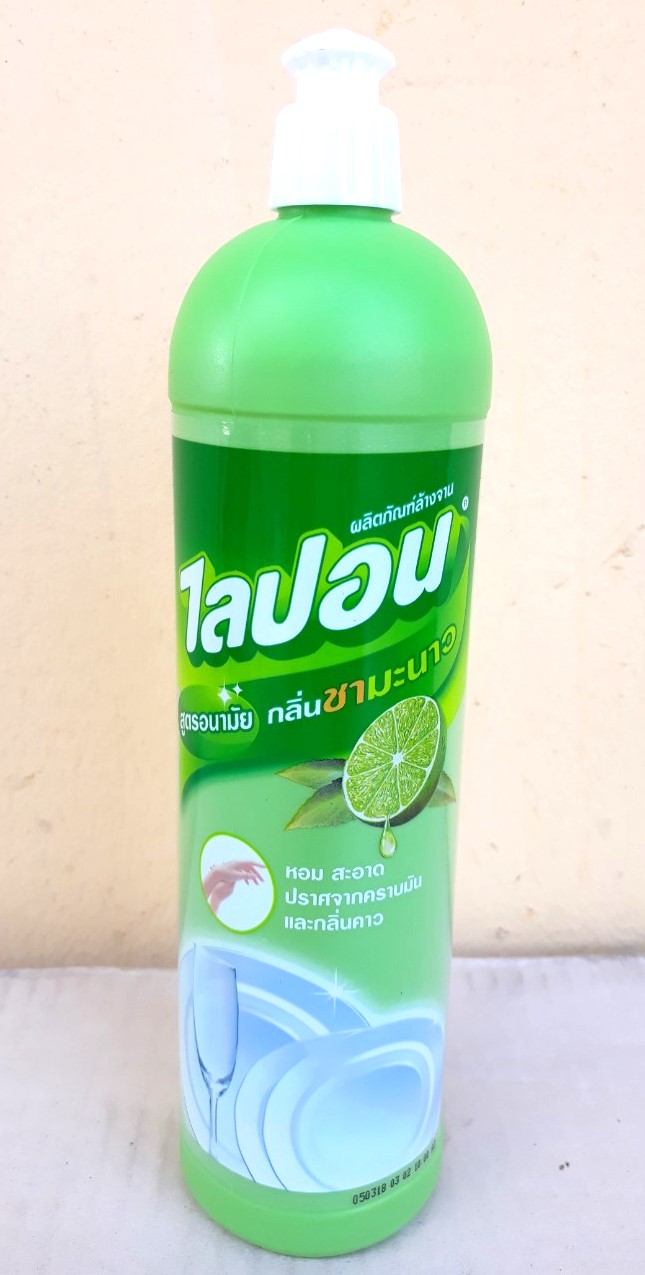 Nước rửa chén bát, ly tách Lipon (hương trà chanh) 500ml, Mã số: 8850002012486