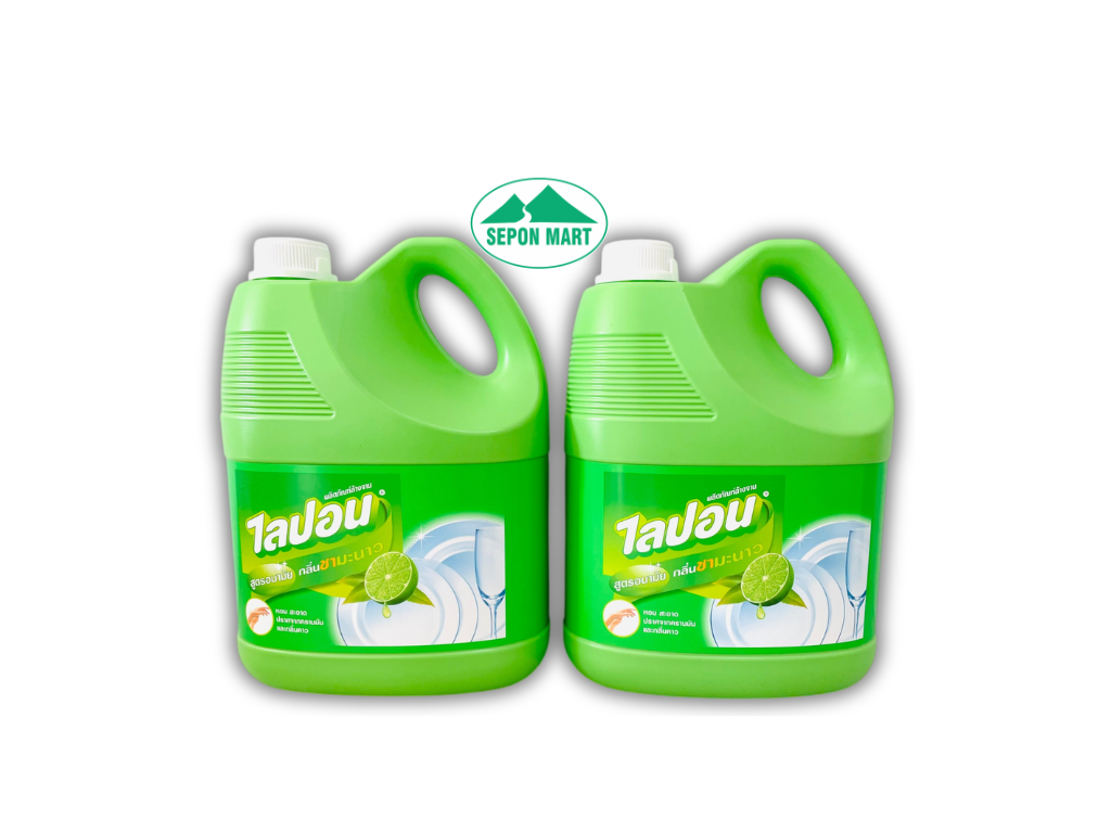 Nước rửa chén bát, ly tách Lipon (hương trà chanh) 3600ml, Mã số: 8850002012462