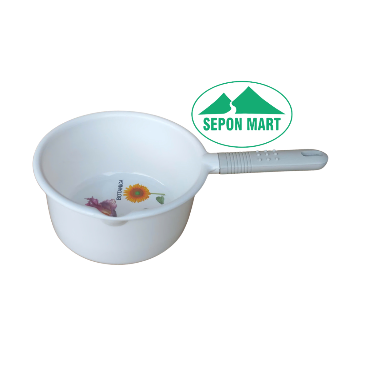 Ca nhựa múc nước cán dài 1.5 lít hoa Bontanica (18x9cm), Mã số: TL5701