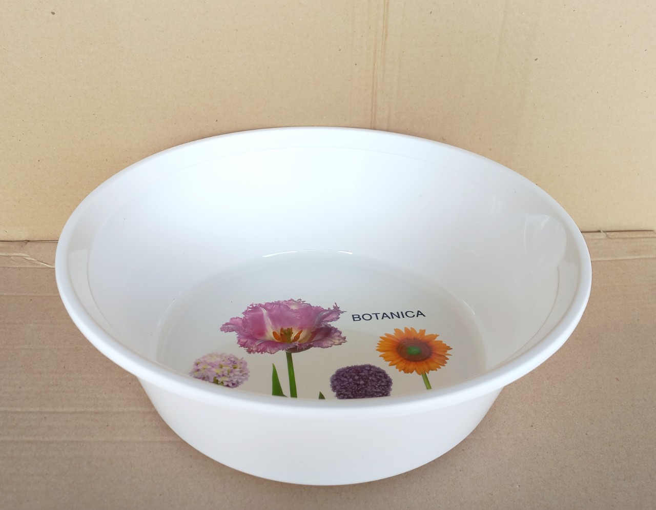 Chậu nhựa tròn 10 lít hoa Botanica (39x14.5cm), Mã số: TL40CM