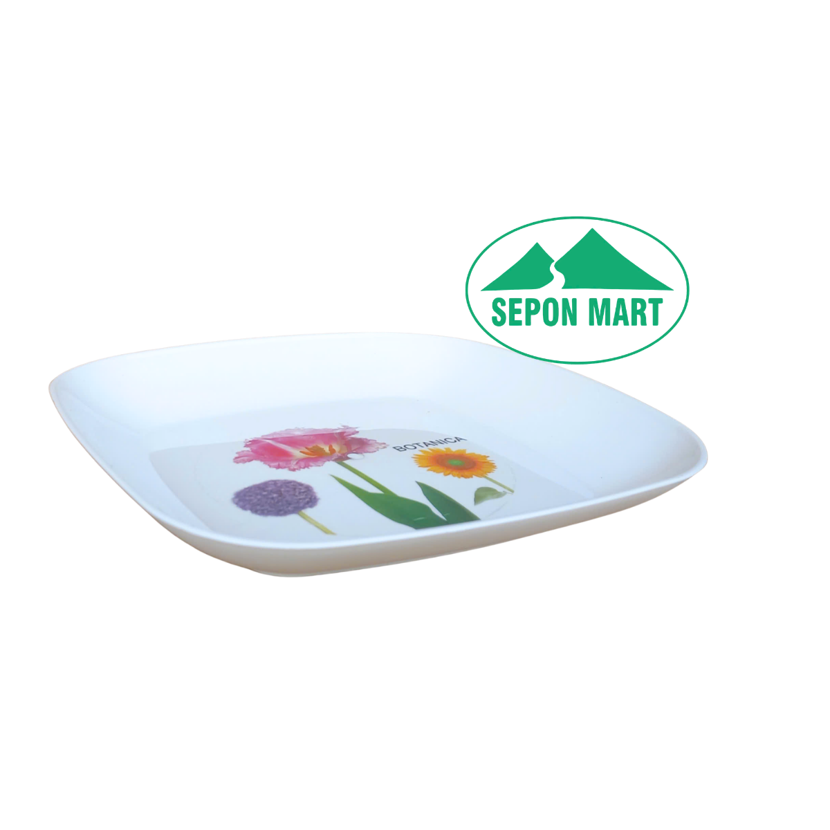Dĩa vuông cỡ lớn hoa Tuylip (3x15x22.5cm), Mã số: TLP-12