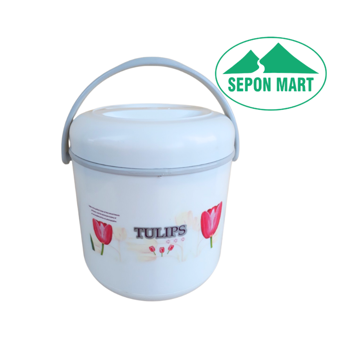 Cặp lồng giữ nhiệt cỡ lớn hoa Botanica 1900ml (16x18cm), Mã số: TL2005