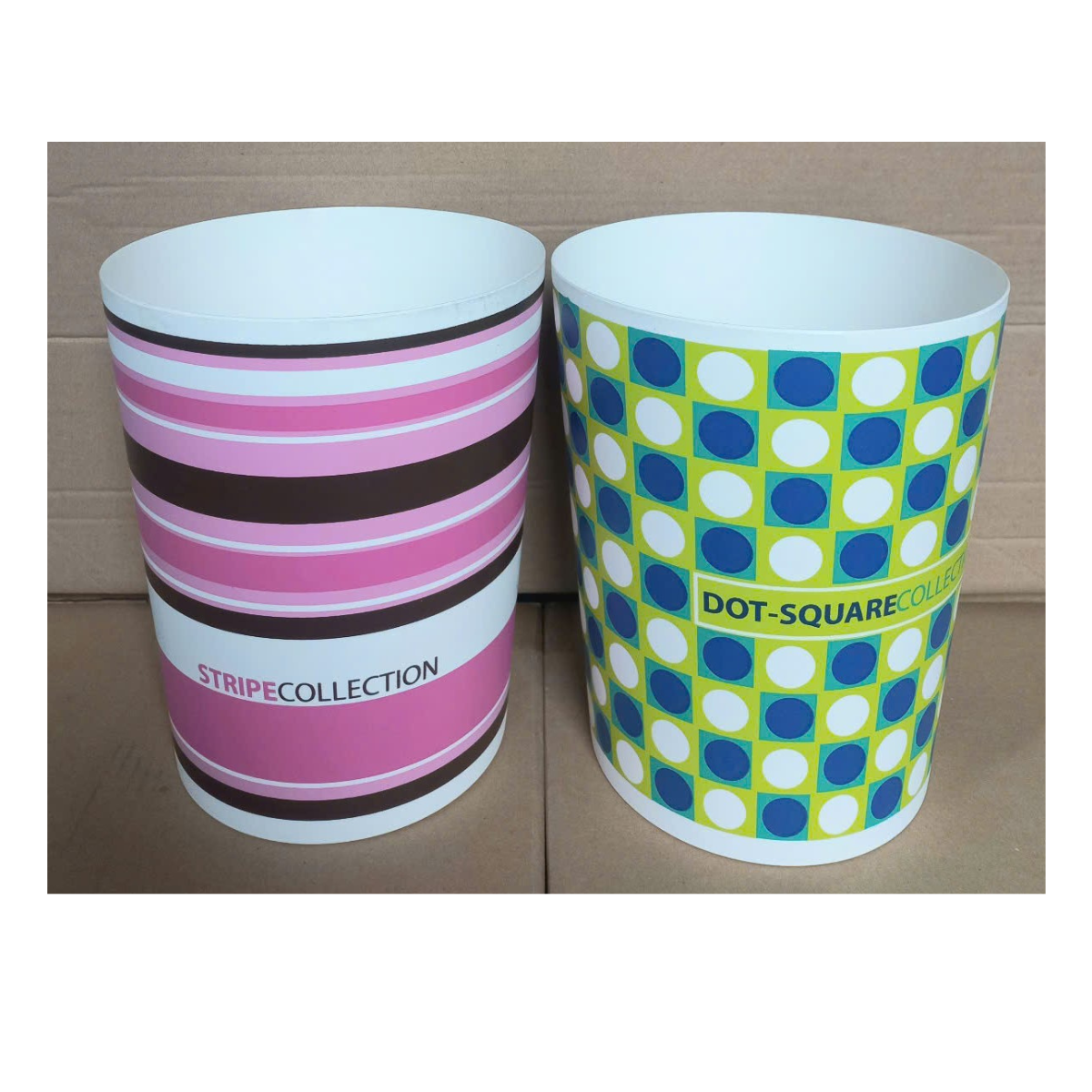 Sọt rác có hoa văn 5,5 lít (20x24cm), mã số: PN672E