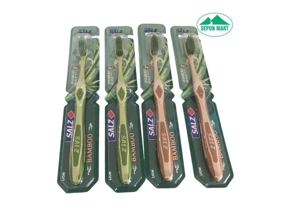 Bàn chải đánh răng salz bamboo (làm từ tre), Mã số: 8850002033870
