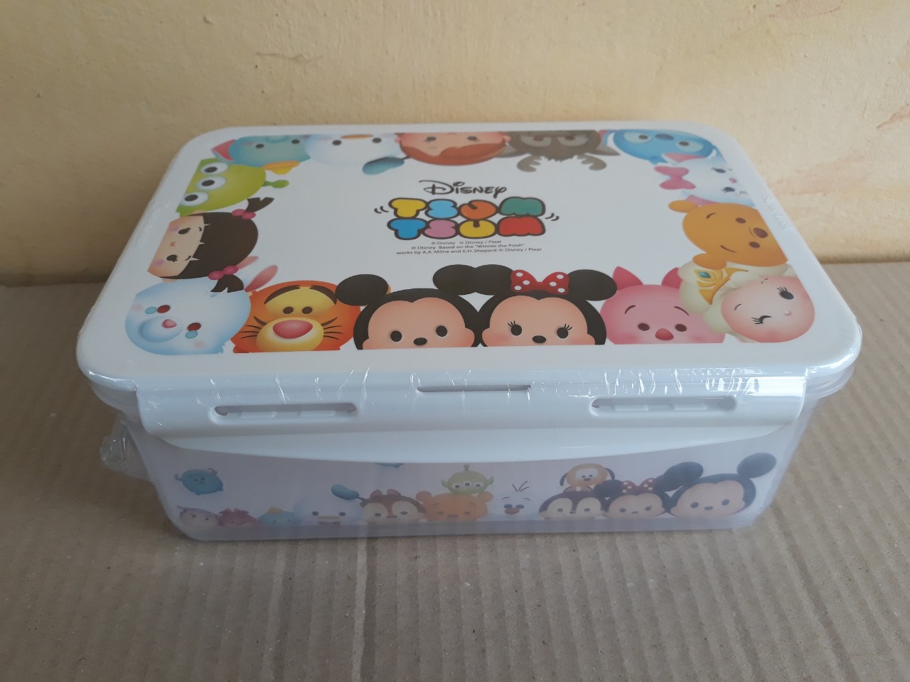 Hộp đựng thực phẩm có nắp khóa dùng trong tủ lạnh & LVS 890ml (14x20x6cm), mã số: TT-6115