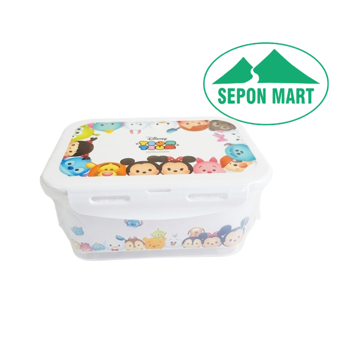 Hộp đựng thực phẩm có nắp khóa dùng trong tủ lạnh & LVS 1600ml (14x19x9.5cm), mã số: TT-6125