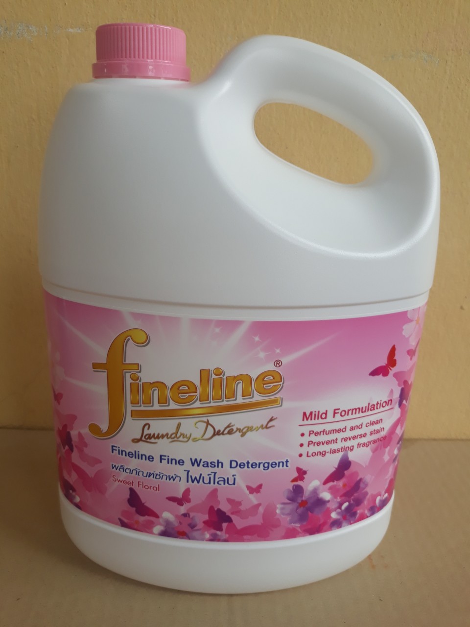 Nước giặt Fineline 3000ml (hồng), Mã số: 8851989031194