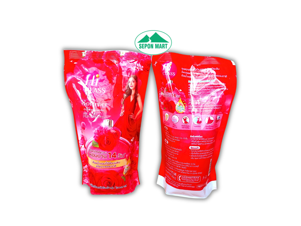 Nước xã Hiclass tinh dầu tự nhiên 500ml (Red Passion - đỏ), Mã số: 8850002012196