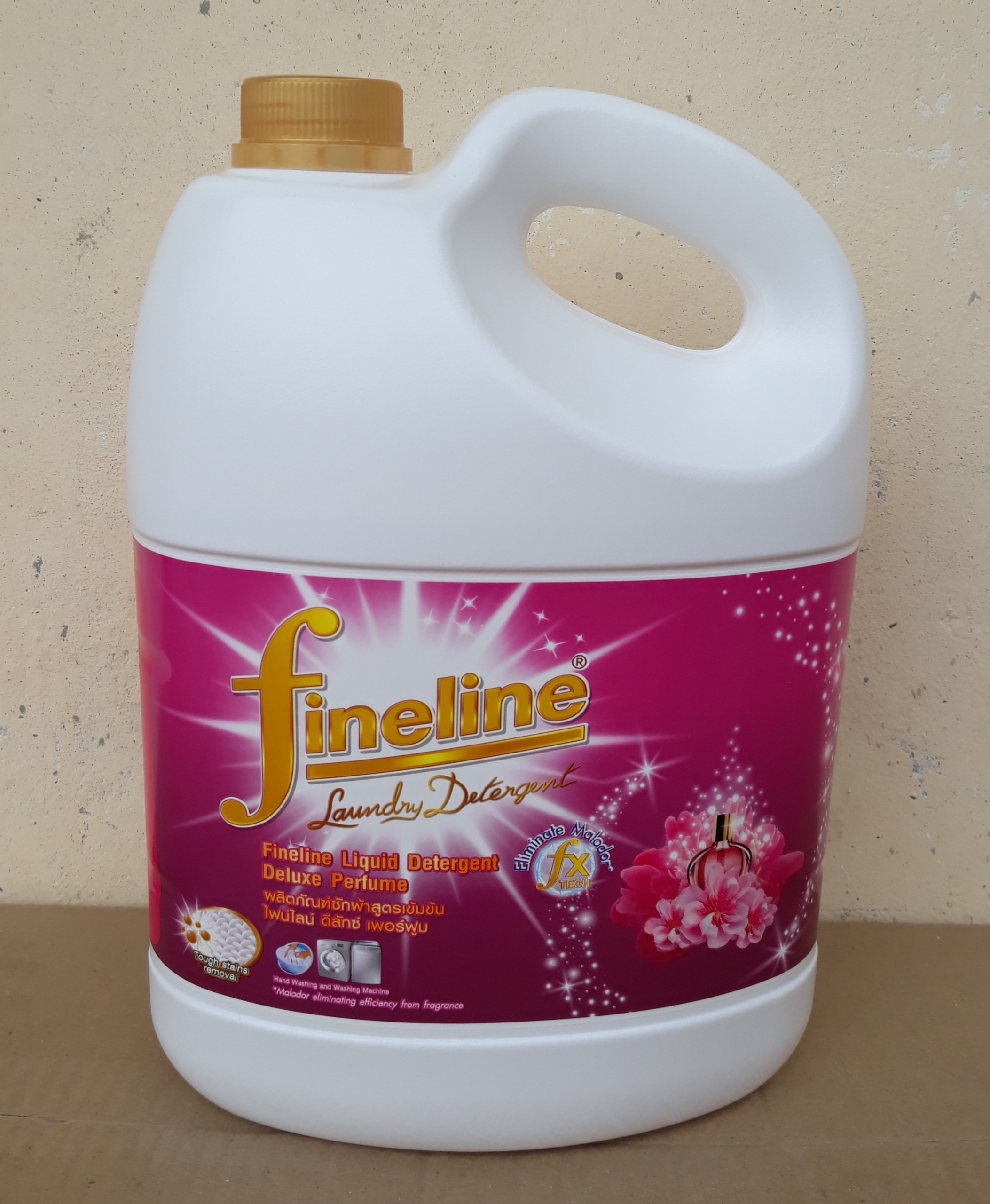 Nước giặt Fineline 3000ml (hồng đậm), Mã số: 8851989033440