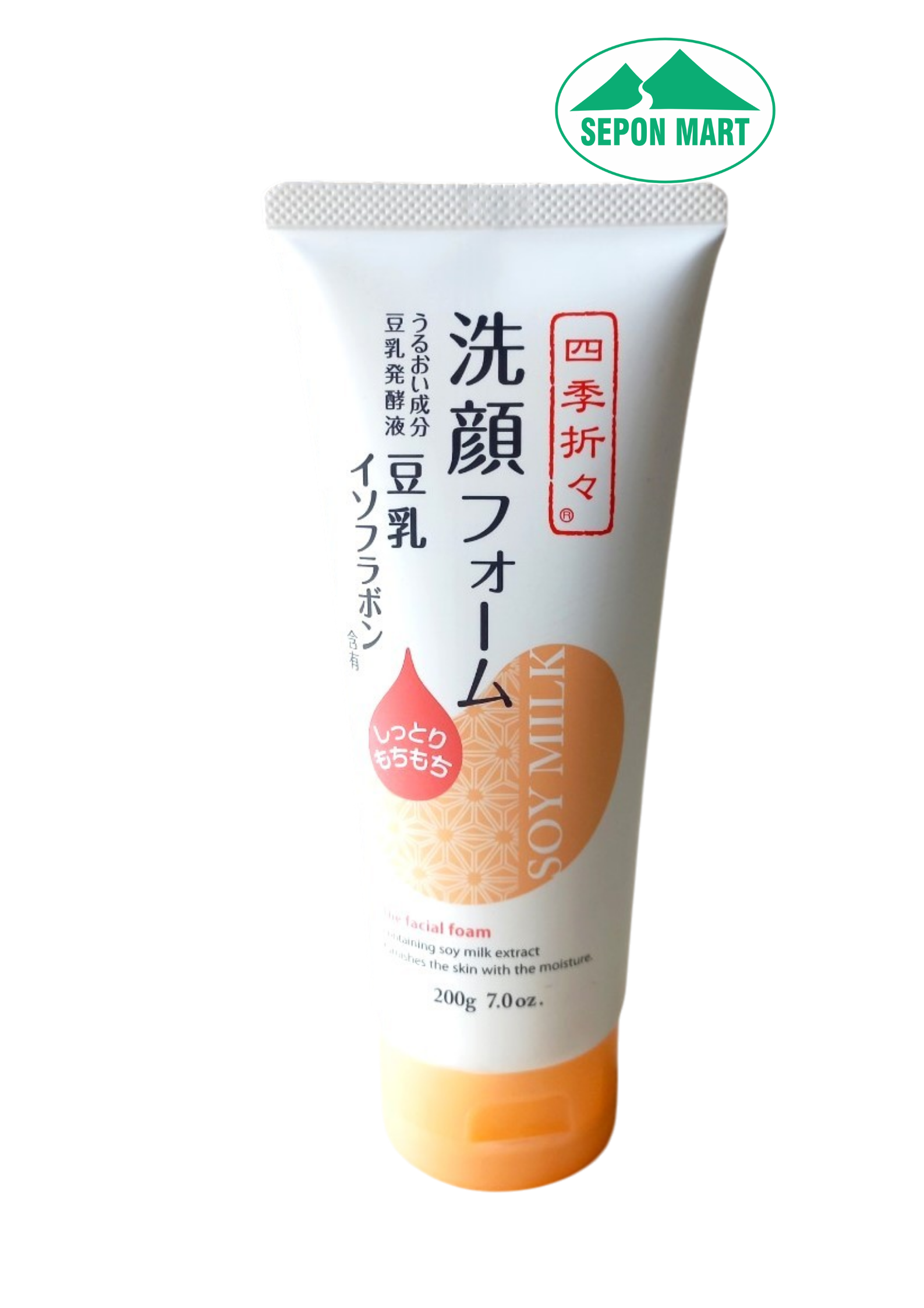 Sữa rửa mặt chiết xuất từ đậu nành Shikioriori 200g, Mã số: 4513574028098