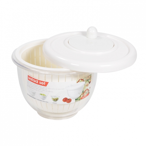 Rổ rửa & quay rau ráo nước cao cấp (20x27cm), Mã số: PN4907/1-PS