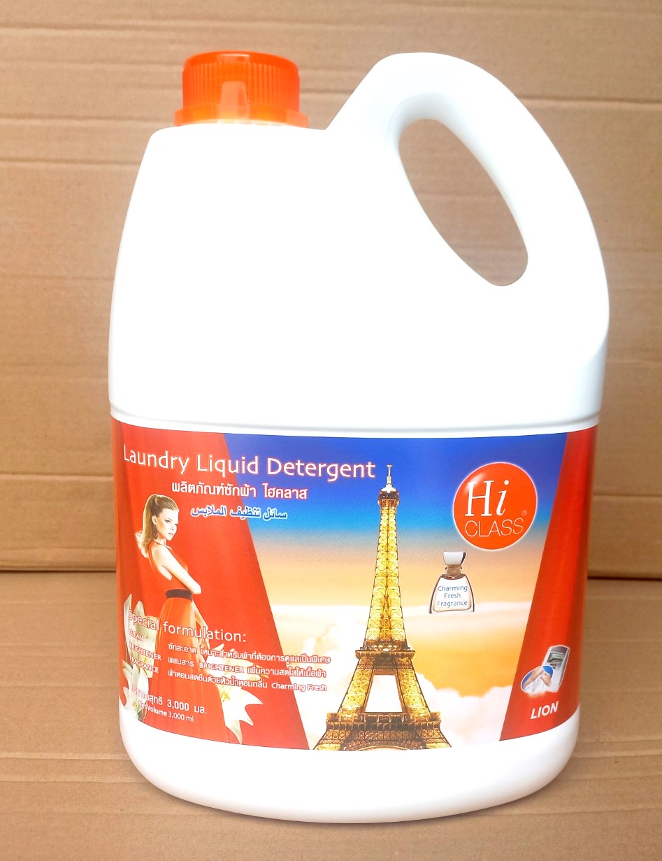 Nước giặt Hiclass 3000ml (Charming fresh - gạch), Mã số: 8850002805699