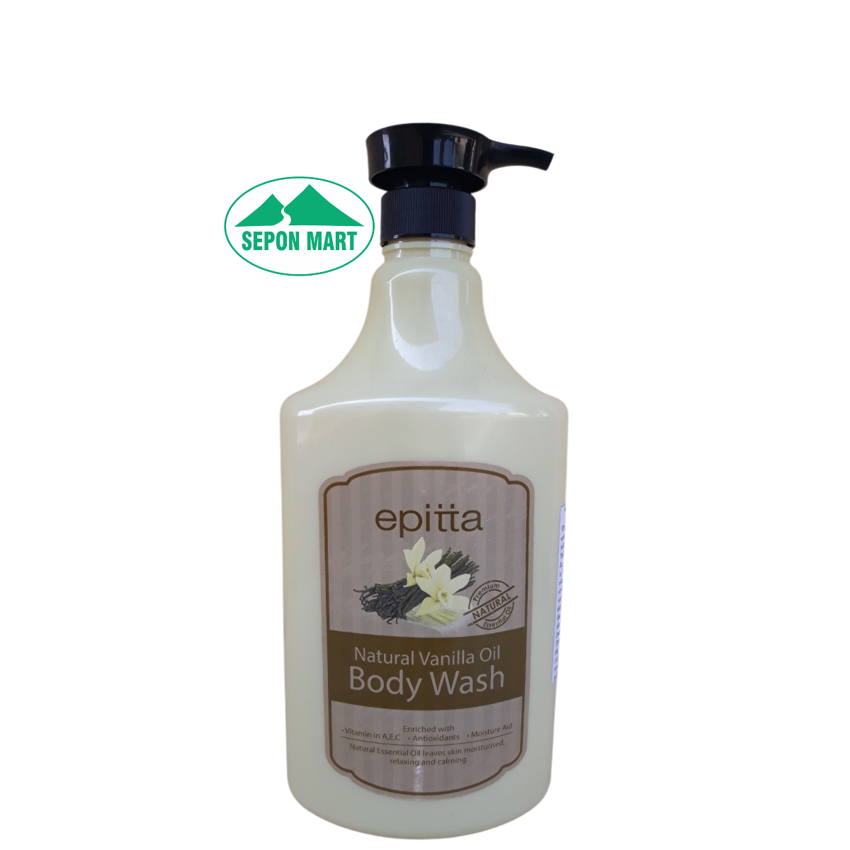 Sữa tắm dưỡng trắng da cao cấp Epitta (Hương vanilla), Mã số: 9555206506487