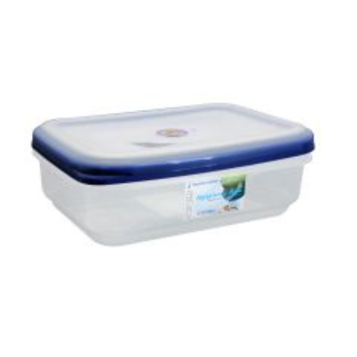 Hộp đựng thực phẩm kháng khuẩn dùng trong tủ lạnh & LVS 1350ml (14.5x 21x7.5cm), Mã số: DW5035