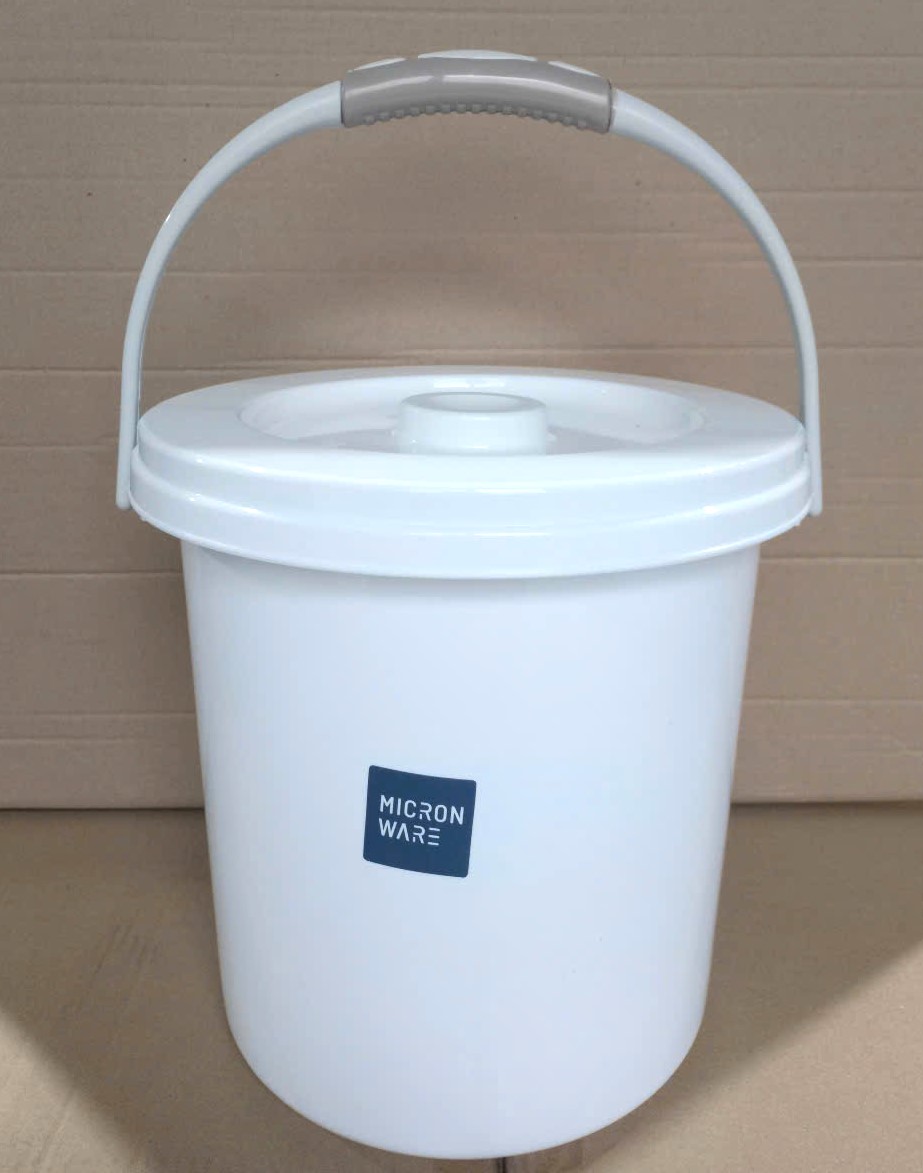 Xô nhựa có nắp 13 lít (30x28 cm), mã số: DW4.5GL