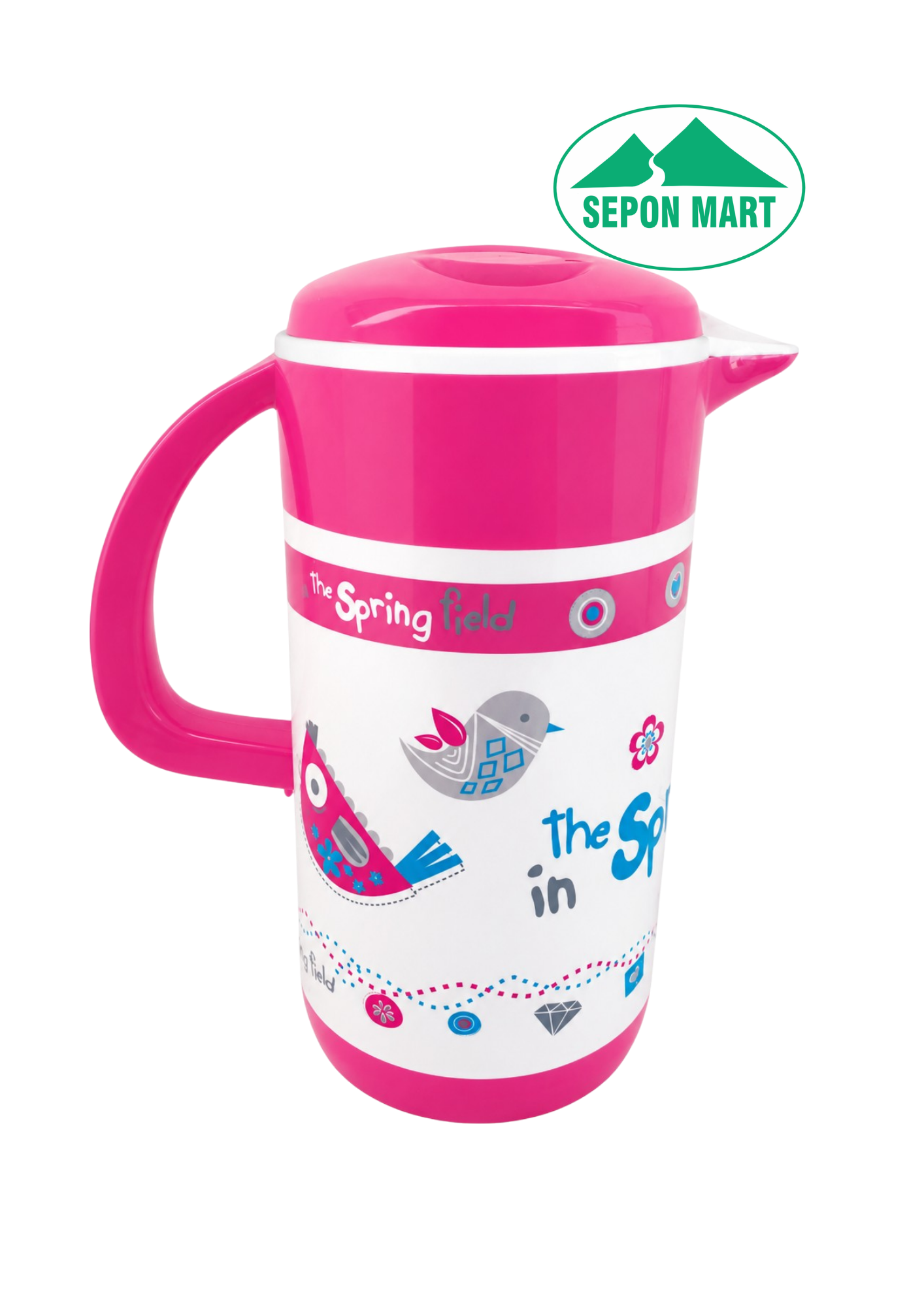 Ca đựng nước giữ nhiệt 1,5 lít (13x29cm), mã số: PN408E