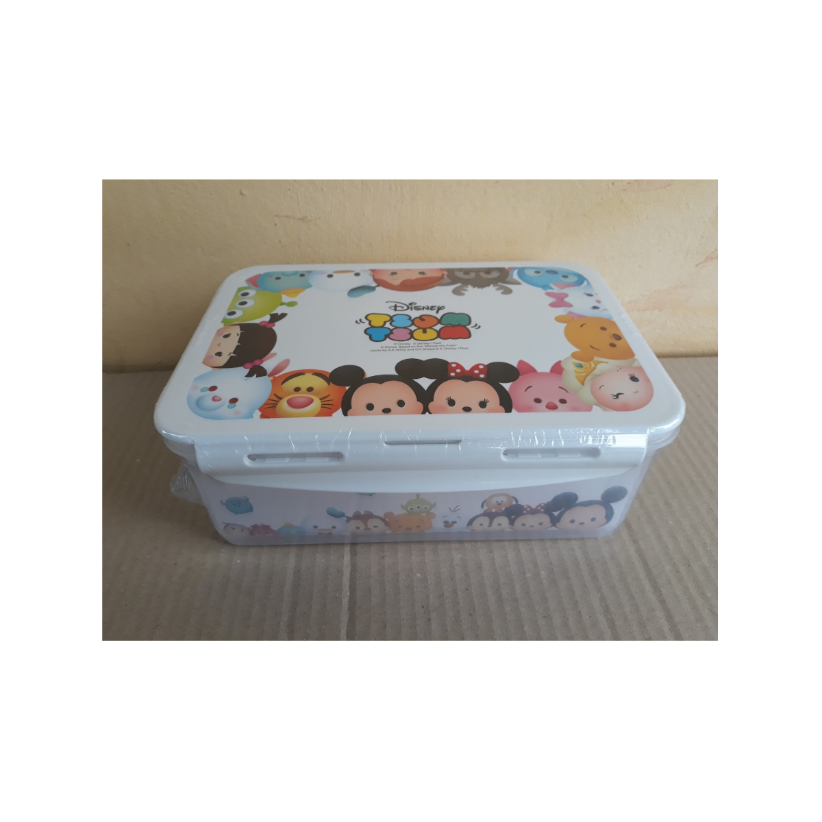 Hộp đựng thực phẩm có nắp khóa dùng trong tủ lạnh & LVS 890ml (14x20x6cm), mã số: TT-6115